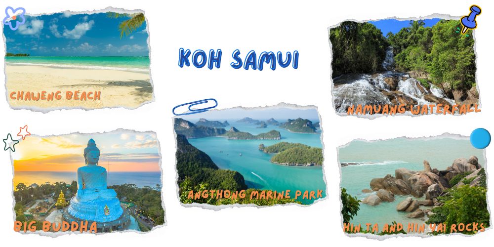 Koh Samui attraction, beaches, waterfalls and big buddha - Koh Samui vs Phuket