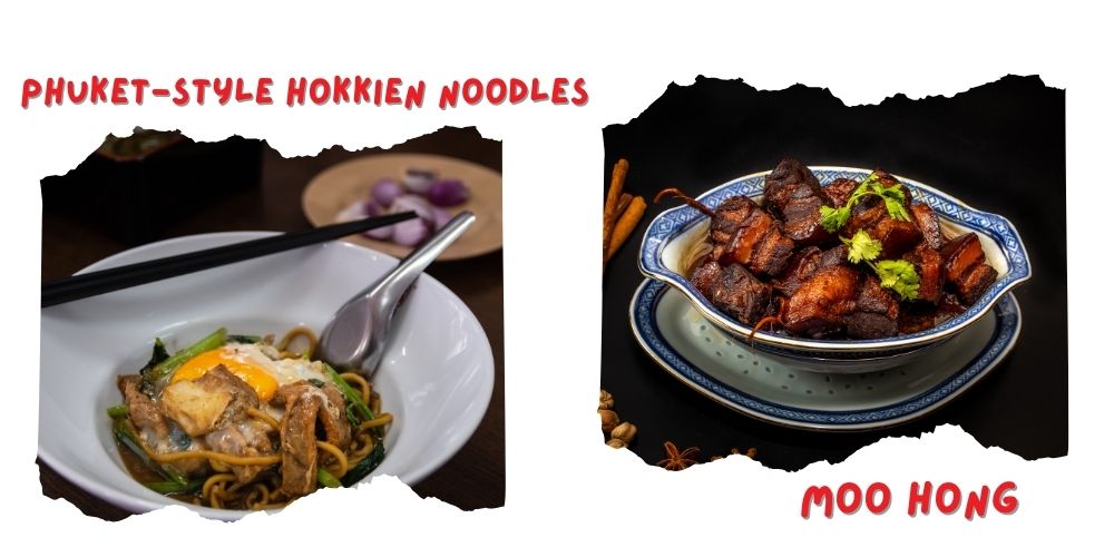 phuket style noodle beside moohing- Koh Samui vs Phuket