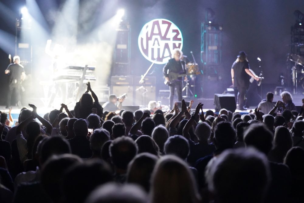 band performing at stage in front of a crowd- Best Things to Do in Antibes- Best Things to Do in Antibes
