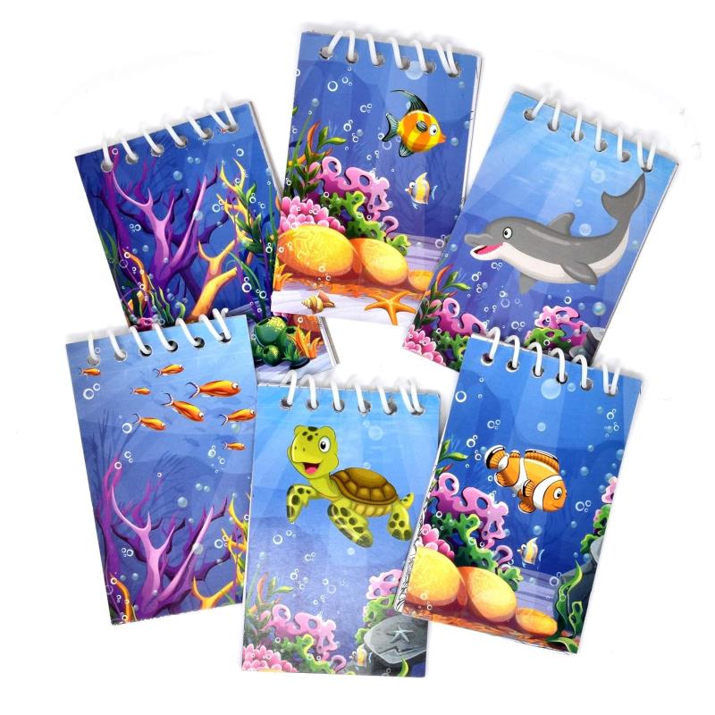 ocean inspired notebook