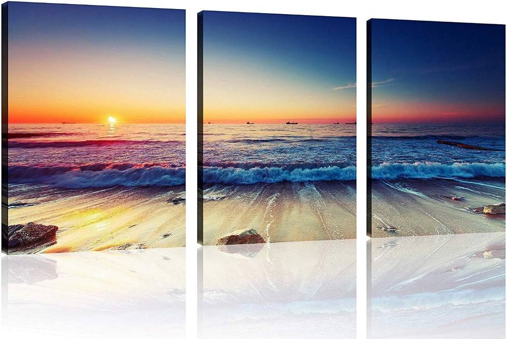 beach on picture wall arts