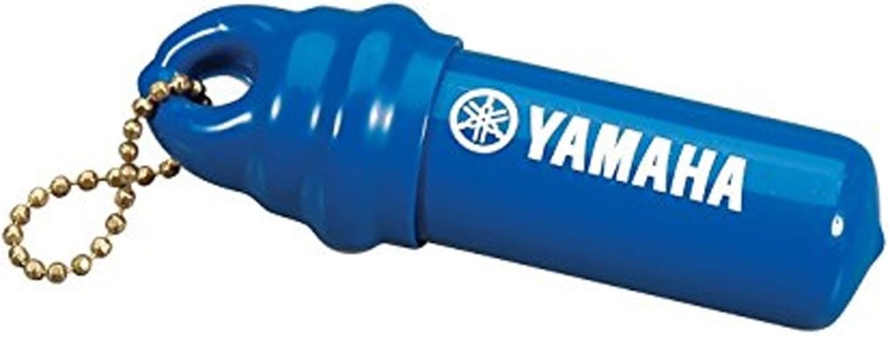 blue YAMAHA floating keychain