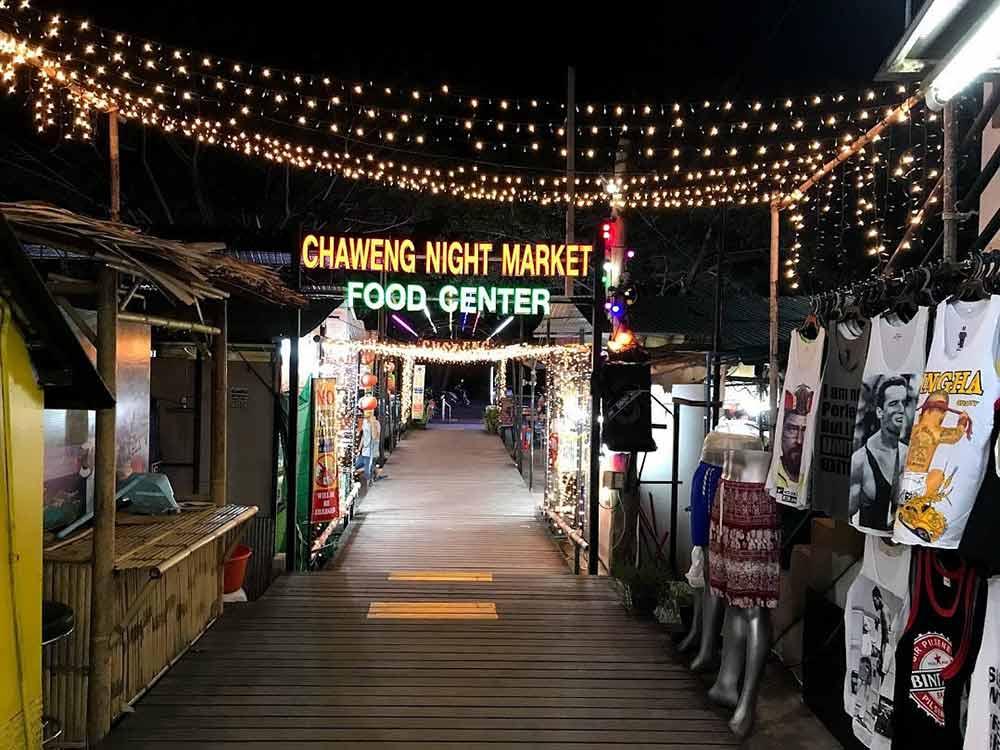Chaweng night market Food Center