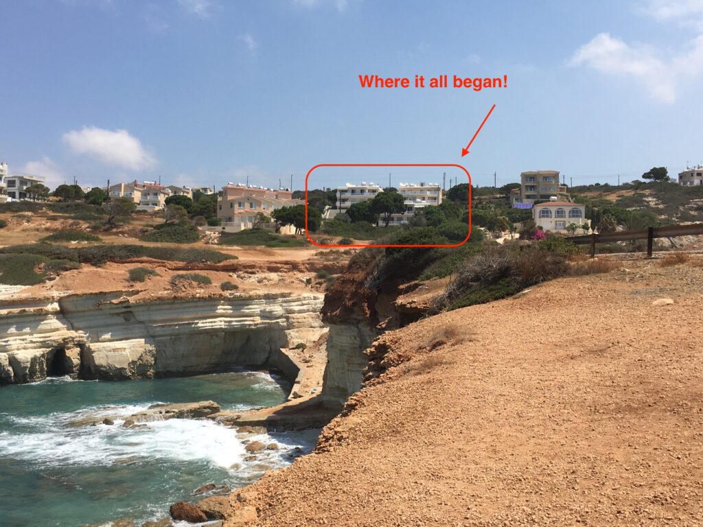 our first house sit in Cyprus