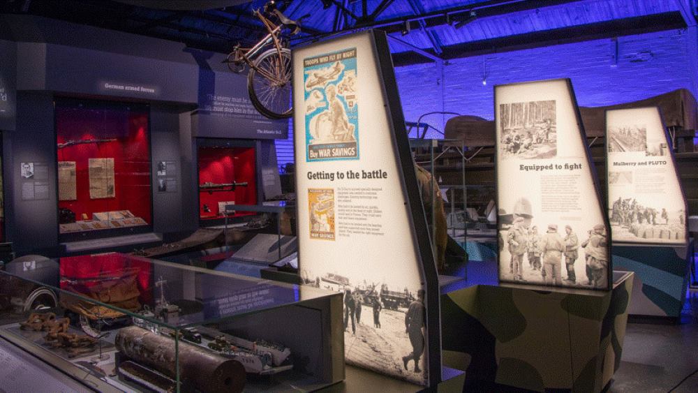 inside of a museum like showing history of soldiers - best Things to Do in Portsmouth, UK
