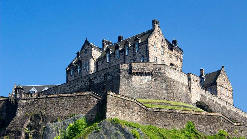 rock castle on top of the hill - Things to Do in Scotland