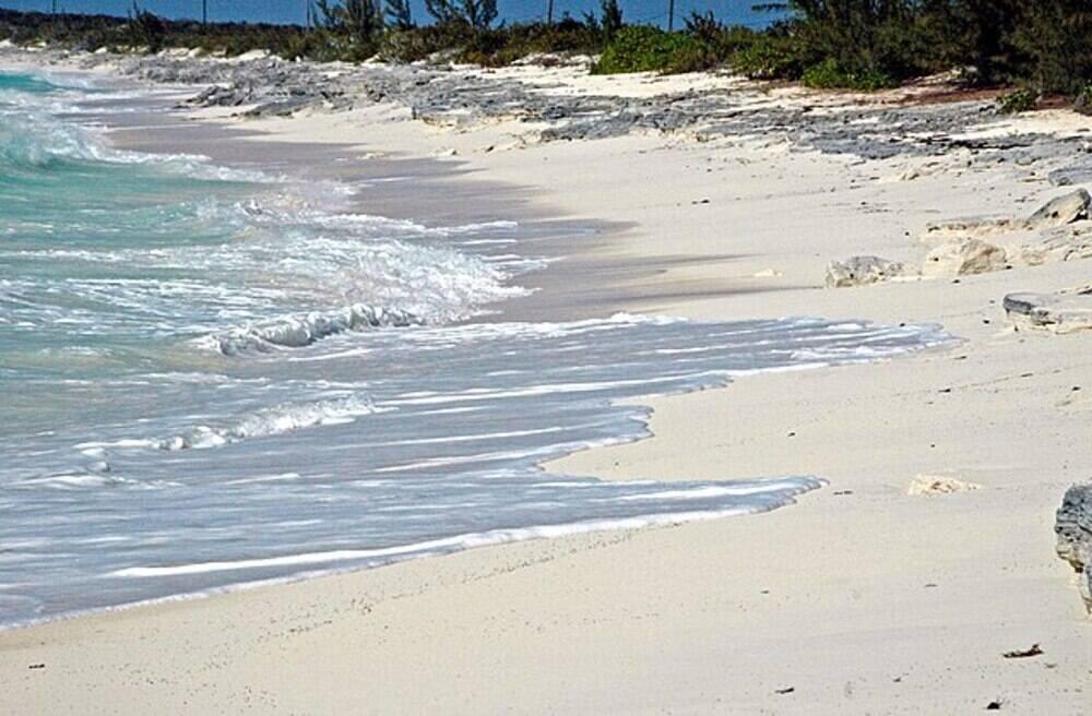 beach and white sand