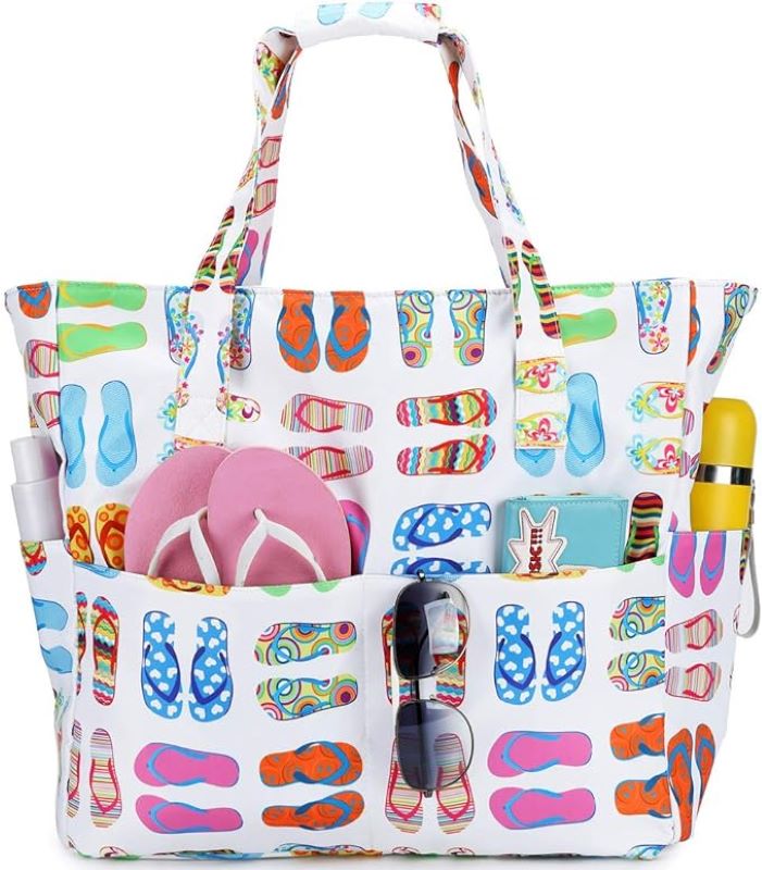 flipflops design beach bag