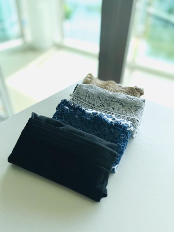 folded underwear