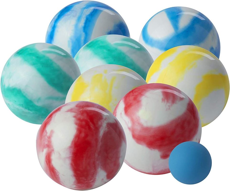 colorful soft bocce