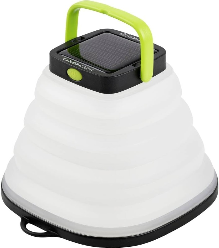 green and white solar USB powered LED Light