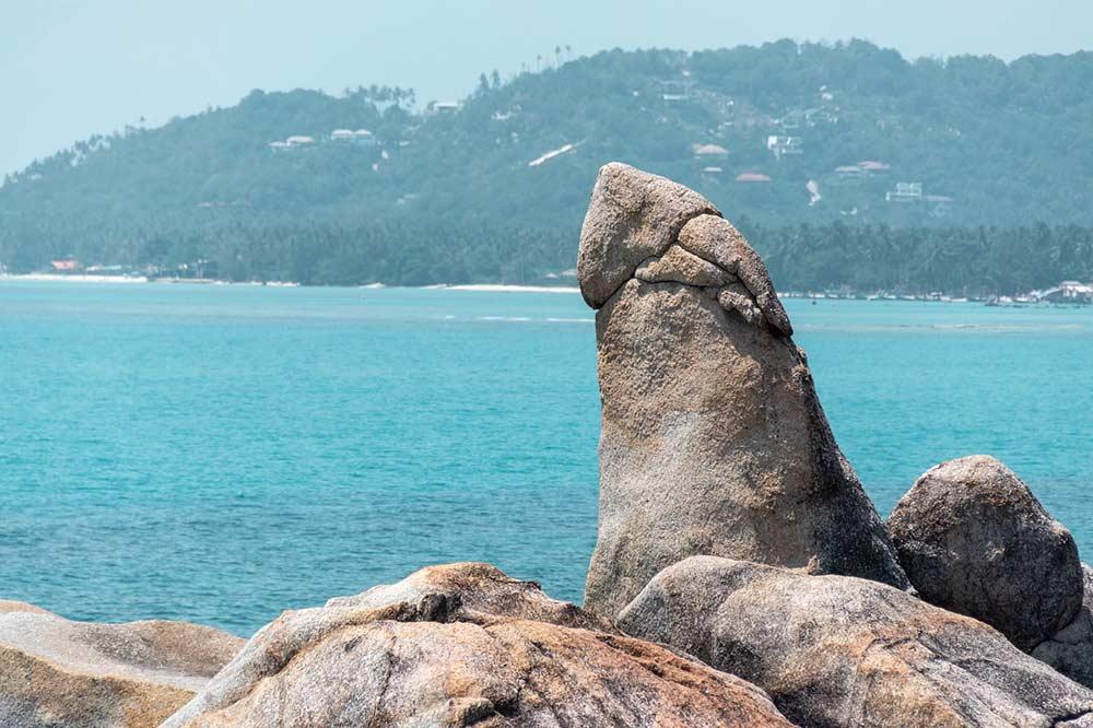 hin ta hin yai rocks nad blue beach