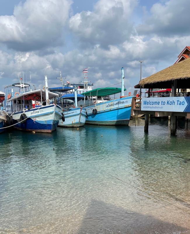 boat beside a nipu hut at the sea shore- best places to visit in thailand