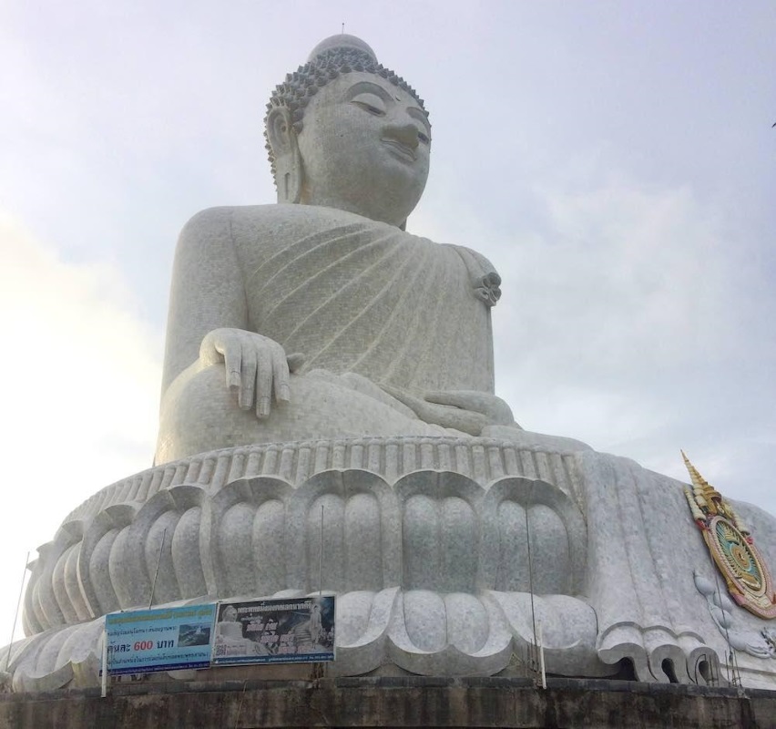big white buddha