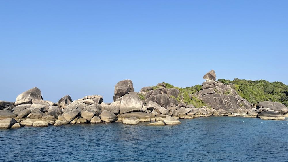 Rock Formation beside the beach