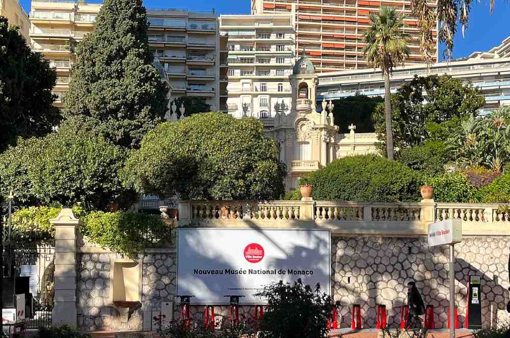 Nouveau Musée National de Monaco building surrounded by green trees