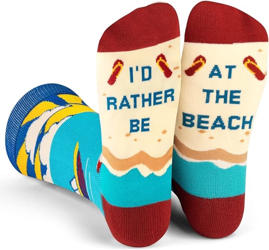 ocean inspired socks