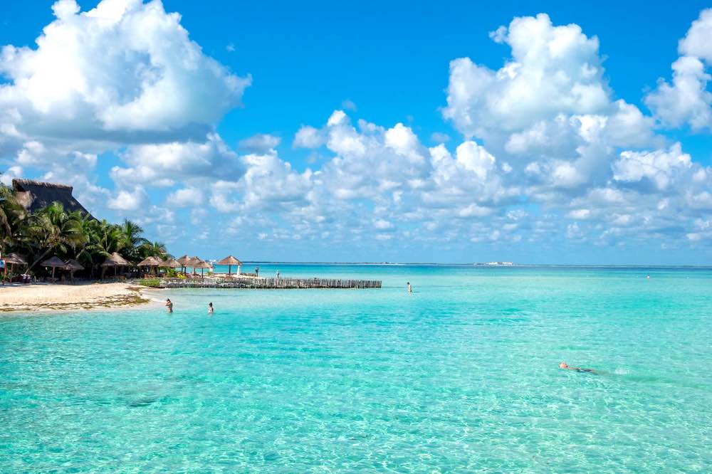best beaches in isla mujeres - playa el cocal