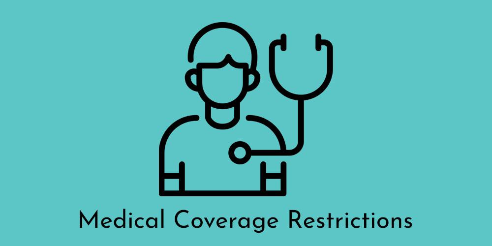 cartoon image of a man with stethoscope on his chest represent safetywing insurance review medical coverage restrictions