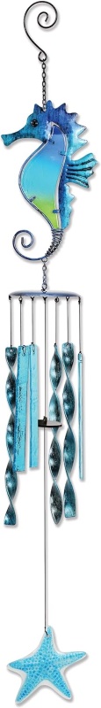 seahorse with star at the bottom wind chimes