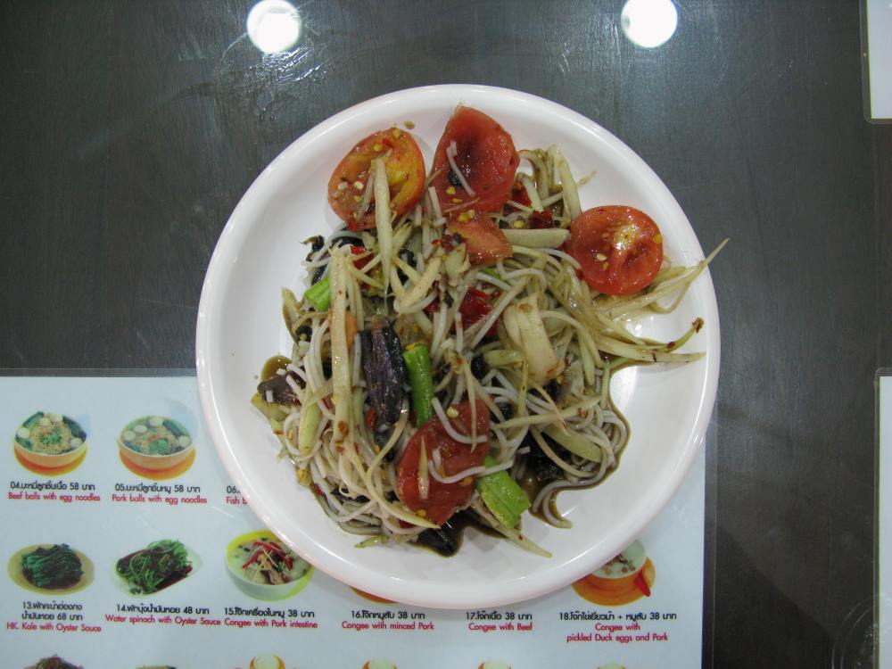 papaya salad - facts about thailand