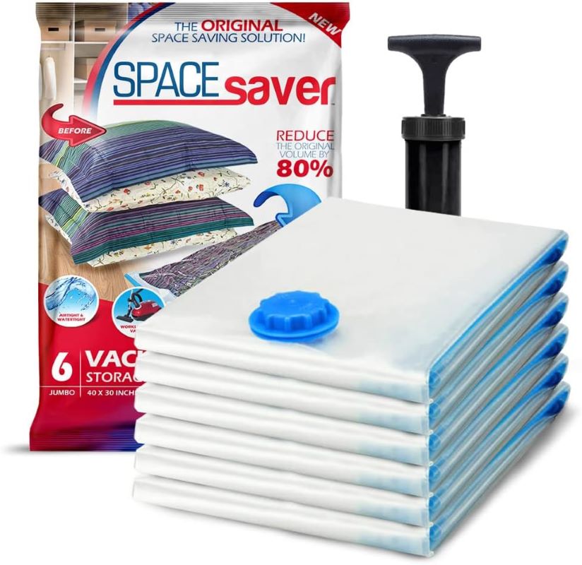 Spacesaver's Space Bags Vacuum Storage Bags