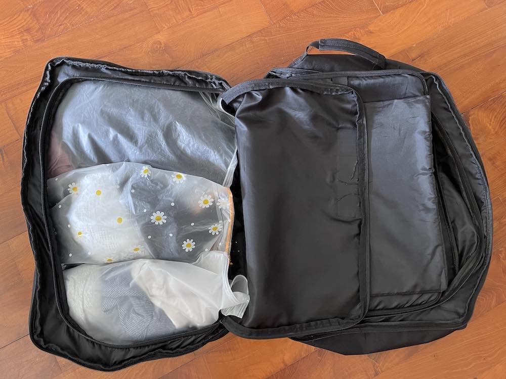 The bag I backpacked Europe with for 3 weeks