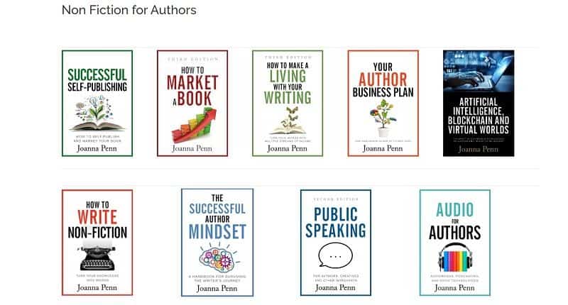 The Creative Penn - resources that help you write
