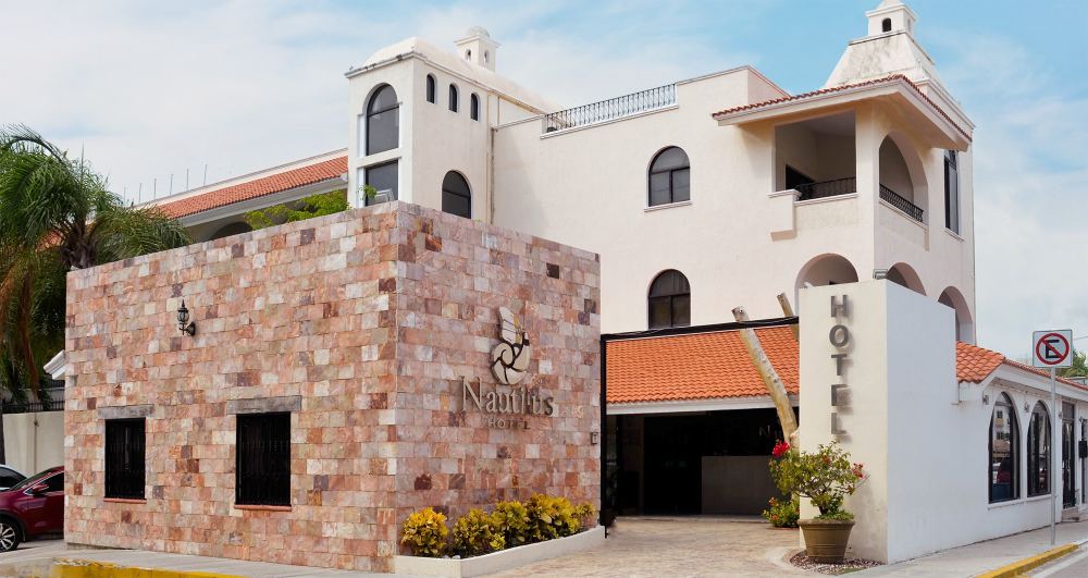 white building structure