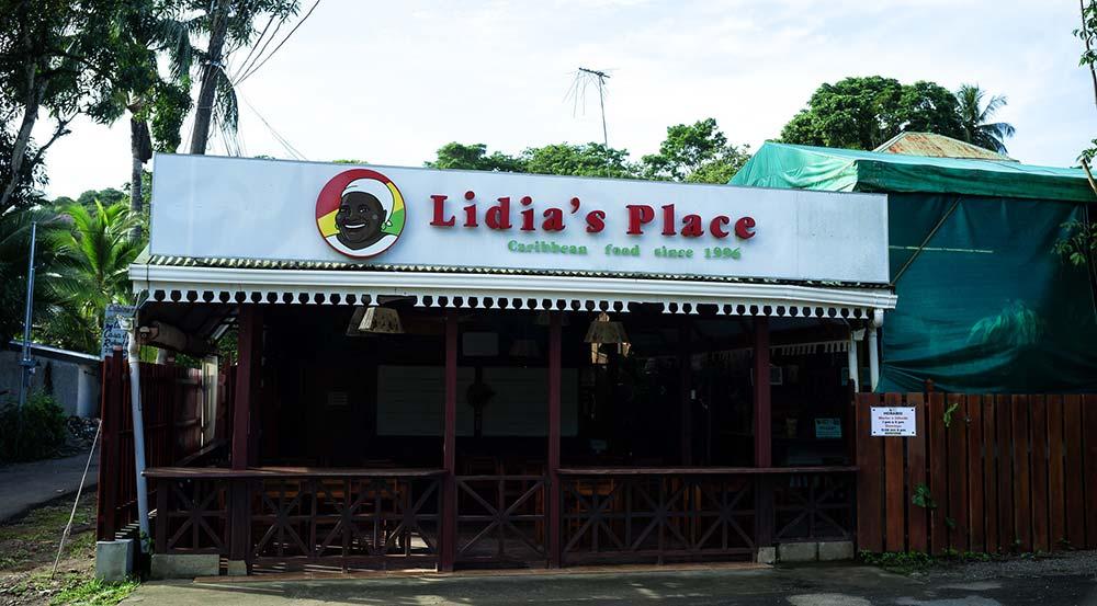 Famous restaurant named Lidia's Place