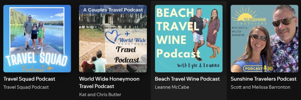 screesnhot of sample travel podcast - Fun Side Hustles for 50+ Nomadic Adventurers