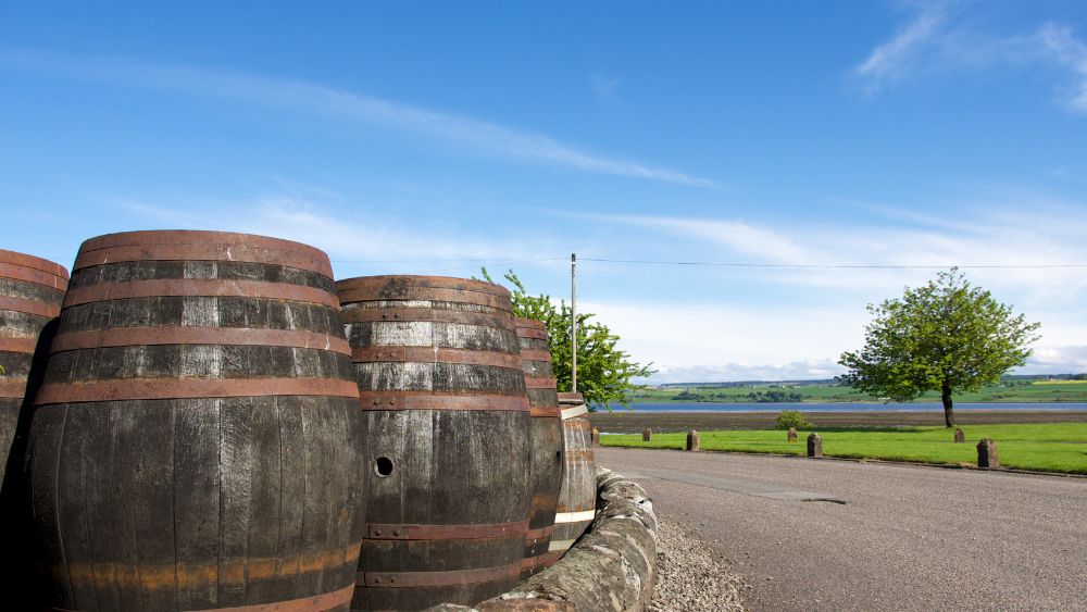 wine barrel on the side of a road - Things to Do in Scotland